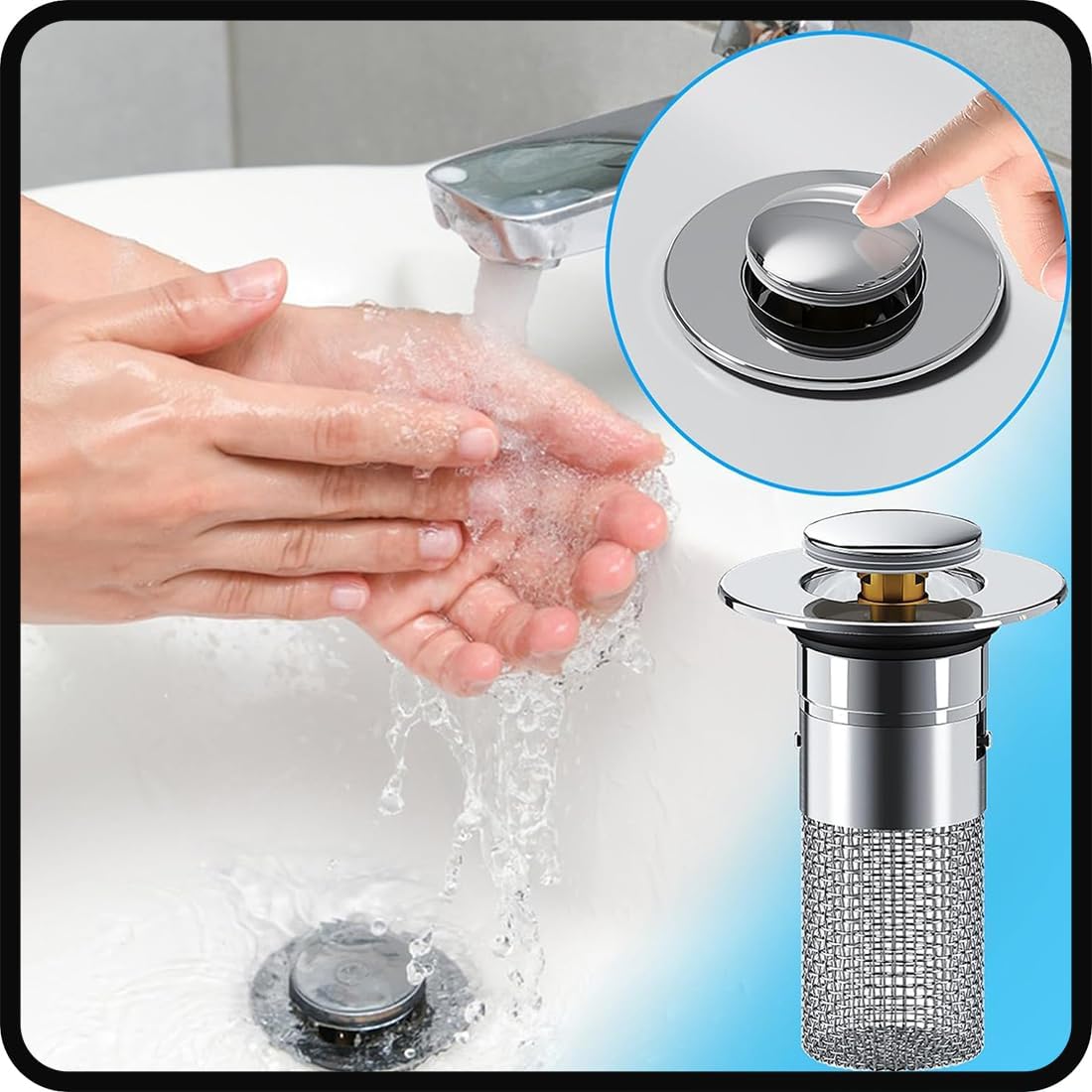 Kalveria® Multipurpose Drain Hair Catcher