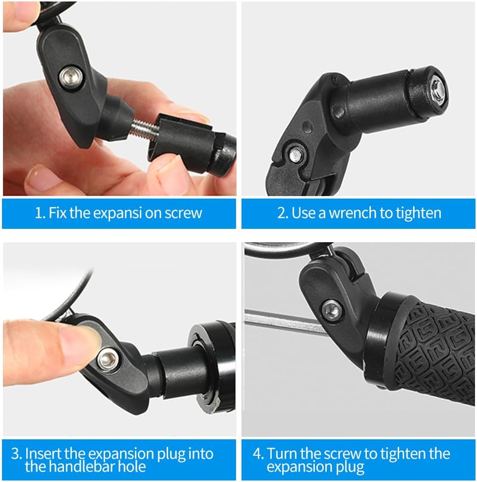 Kalveria® Handlebar Bike Mirrors