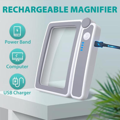 Kalveria® LED Light Book Page Magnifier