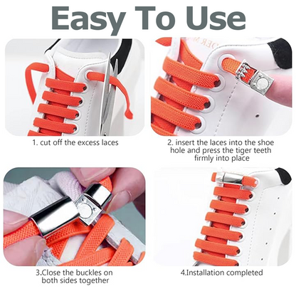 Kalveria® Magnetic Lock Shoelaces