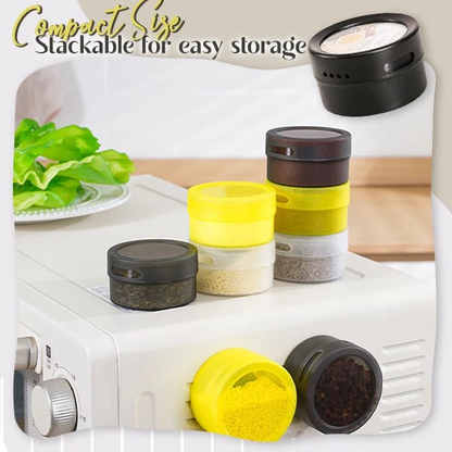 Kalveria® Magnetic Wall-Mounted Spice Jar