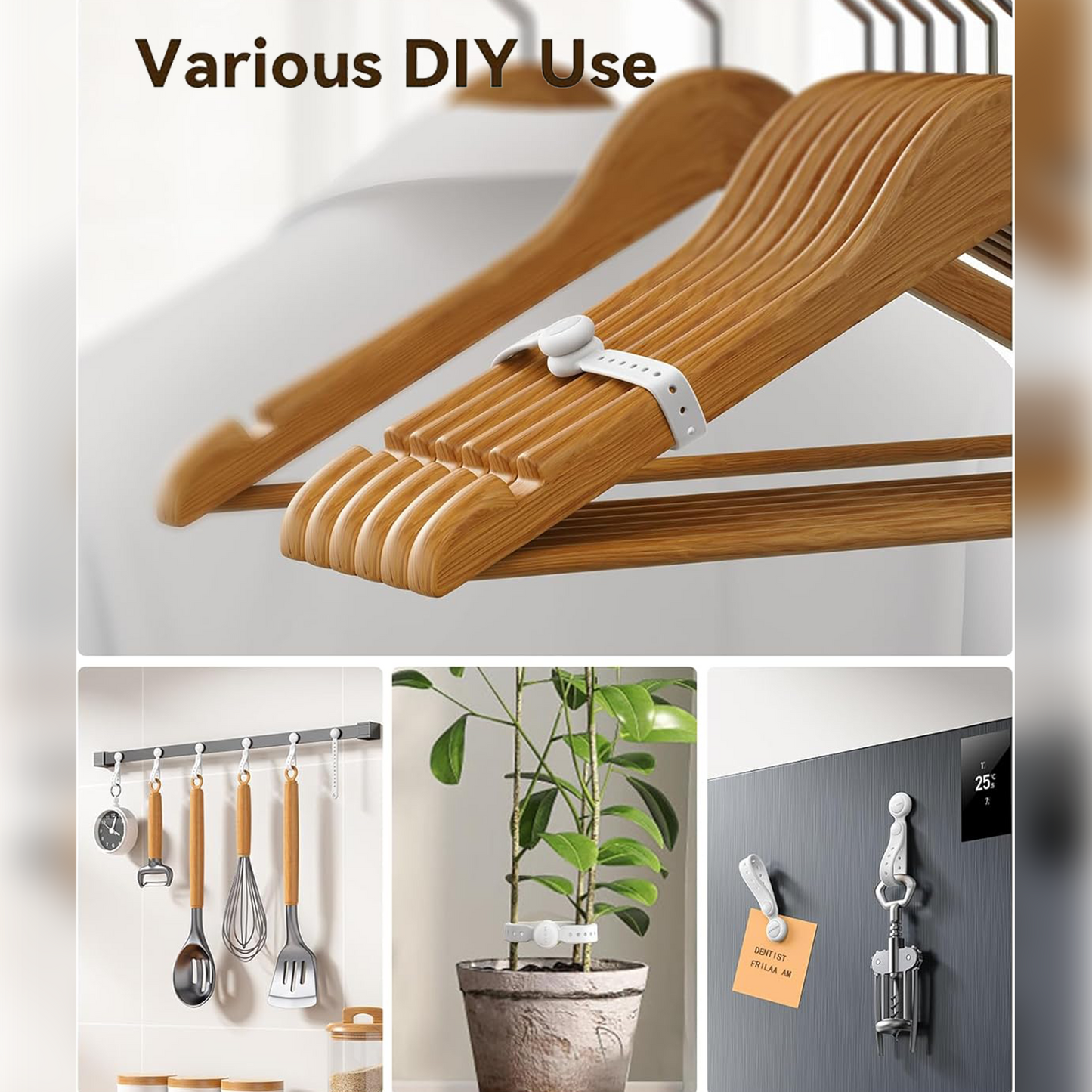 Kalveria® Magnetic Silicone Cable Ties