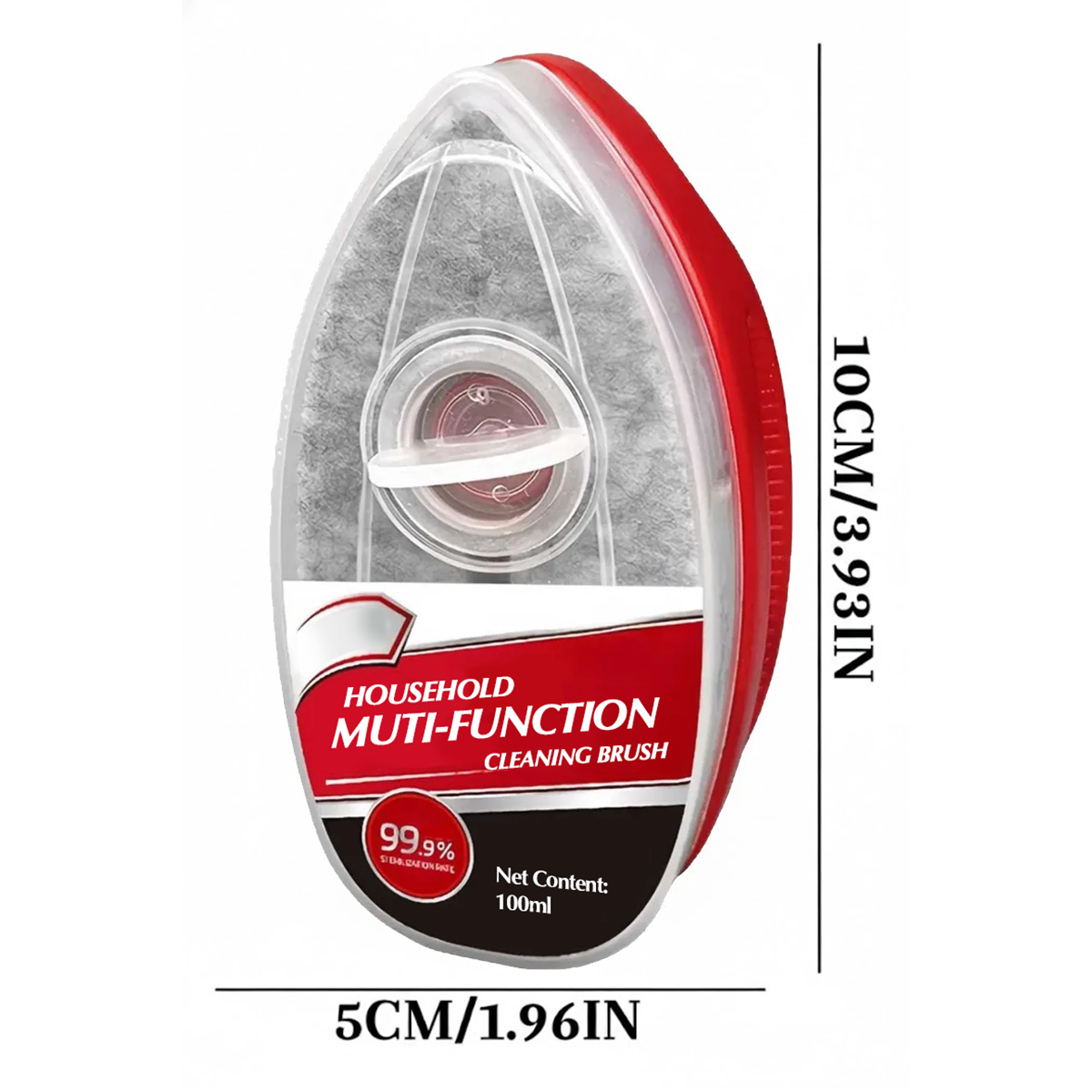 Kalveria® 2-in-1 Integrated Scratch-Free Glass Cleaning Brush