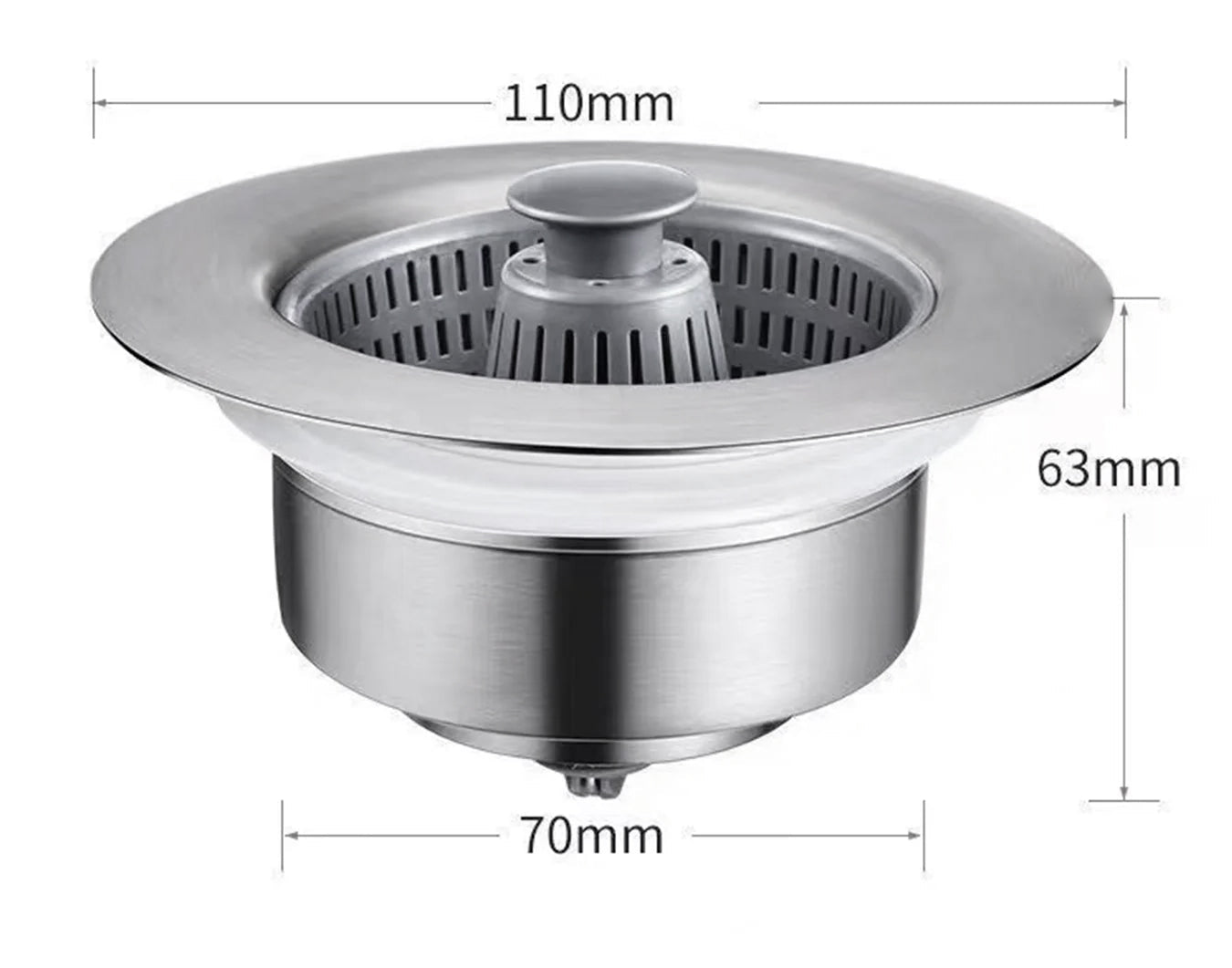 ❤️ Kalveria® Kitchen Sink Drain Strainer and Stopper