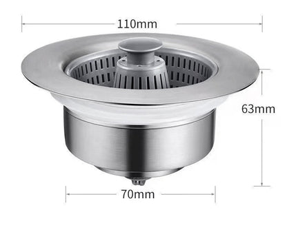 ❤️ Kalveria® Kitchen Sink Drain Strainer and Stopper