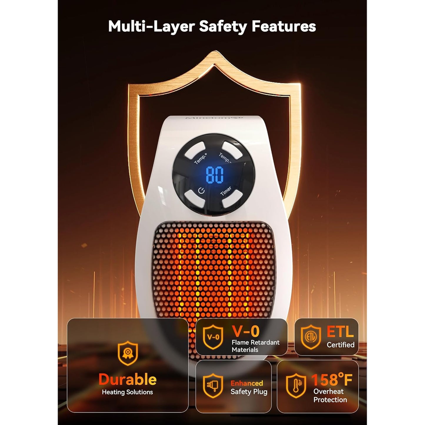 Kalveria® Plug-In Mini Heater Pro