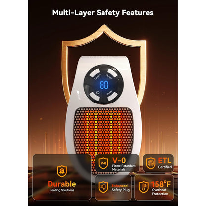 Kalveria® Plug-In Mini Heater Pro