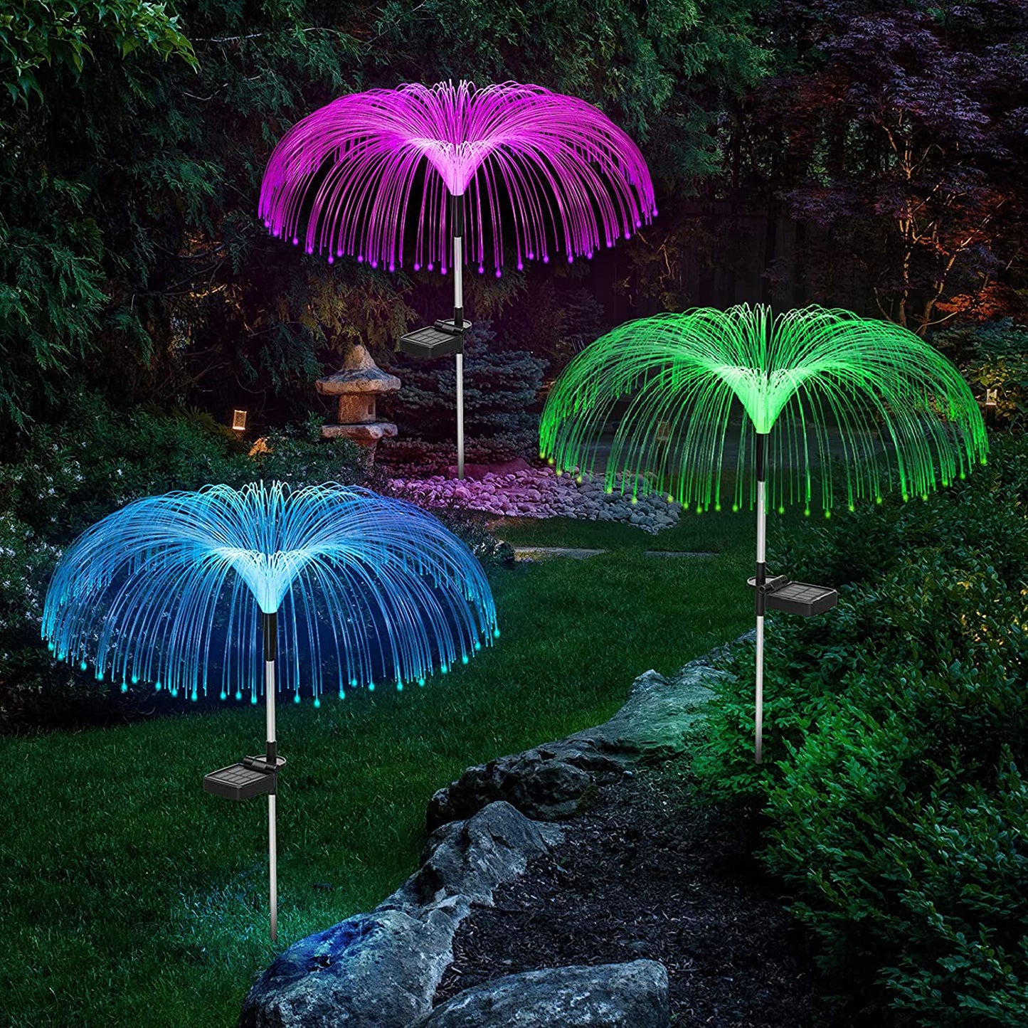 Kalveria® Solar Outdoor Jellyfish Light