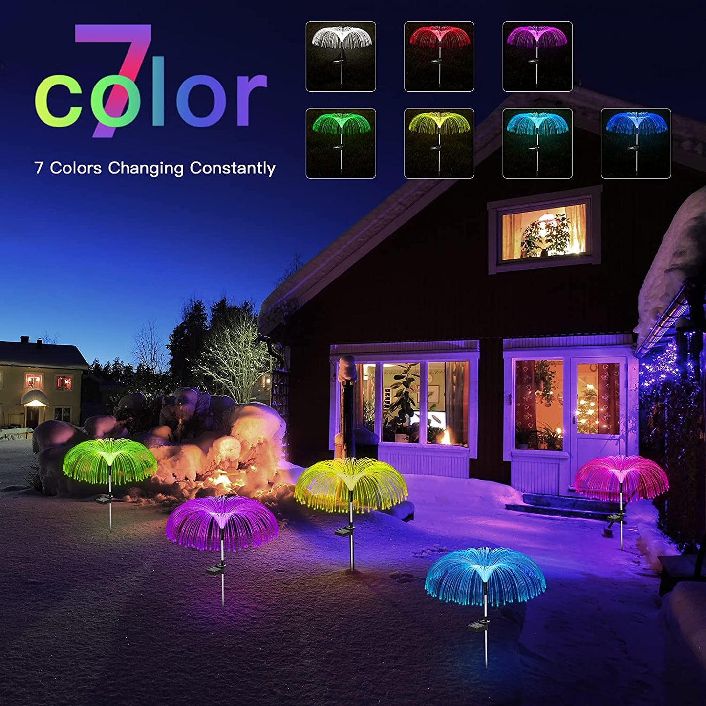Kalveria® Solar Outdoor Jellyfish Light