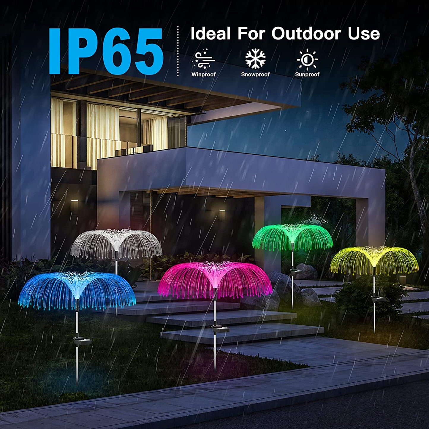 Kalveria® Solar Outdoor Jellyfish Light